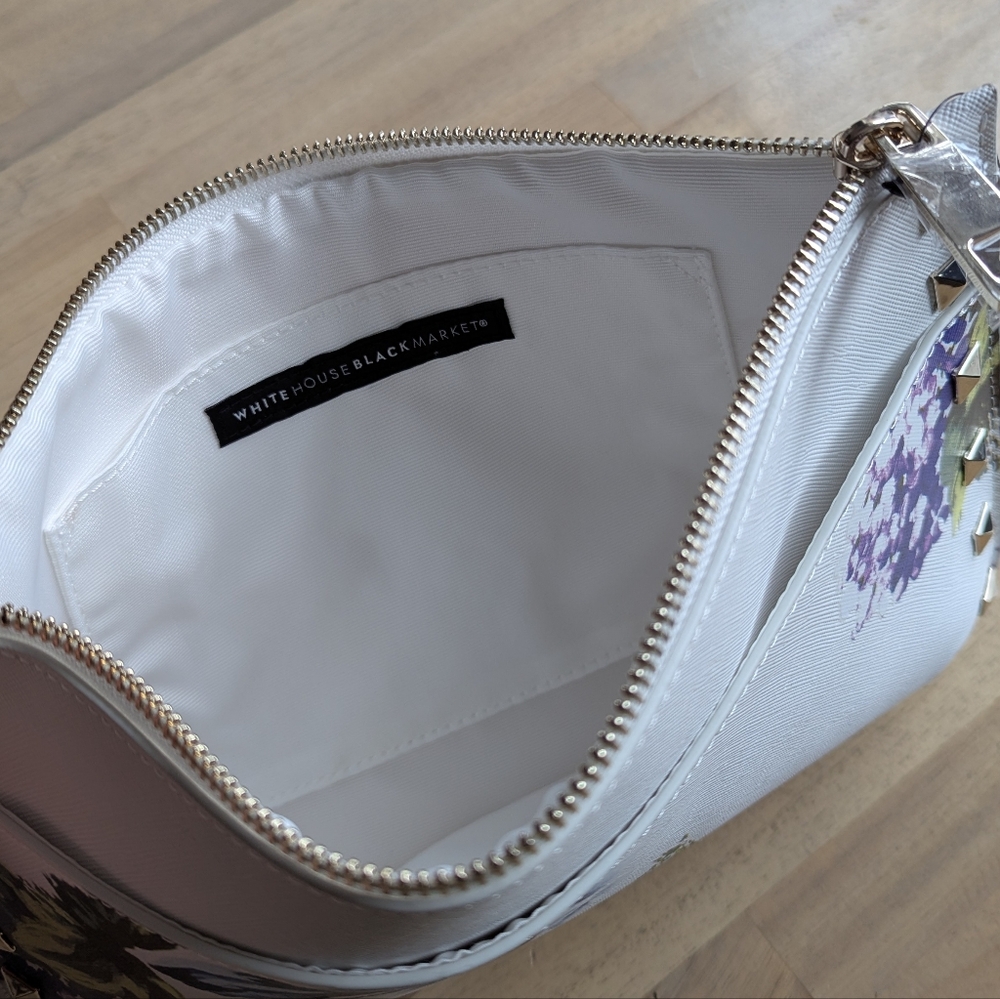 White House Black‎ Market Floral Clutch - Picture 8 of 8